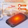 Electric Double Sided Hand Warmer 10000mAh Battery Backup Power Bank Rechargeable Hand Heater with 3 Temperature Levels Portable Pocket Warmer