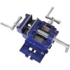 Cross slide vise, Drill Press Vise 3inch,drill press metal milling 2 way X-Y ,benchtop wood working clamp machine