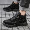 Men Tactical Military Army Boots Breathable Leather High Top Casual Desert Work Shoes Winter Mens SWAT Ankle Combat Boots