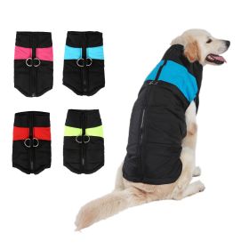 Windproof Dog Winter Coat Waterproof Dog Jacket Warm Dog Vest Cold Weather Pet Apparel  for Small Medium Large Dogs (size: 2XL)