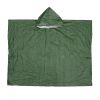 Emergency Rain Poncho Weather Proof Outdoor Survival Camping Gear