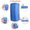 Camping Sleeping Bags for Adults Teens Moisture-Proof Hiking Sleep Bag with Carry Bag for Spring Autumn Winter Seasons