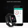 116 PLUS Smart Watch with Heart Rate and Blood Pressure Monitoring